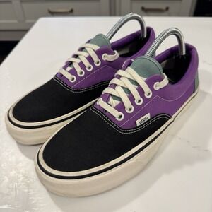 Vans Era OTW Rally Shoes Purple Black Canvas Sneakers 500714 Color Block Mens 9